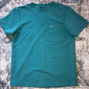 Figs scrubs top Marine Leon medium